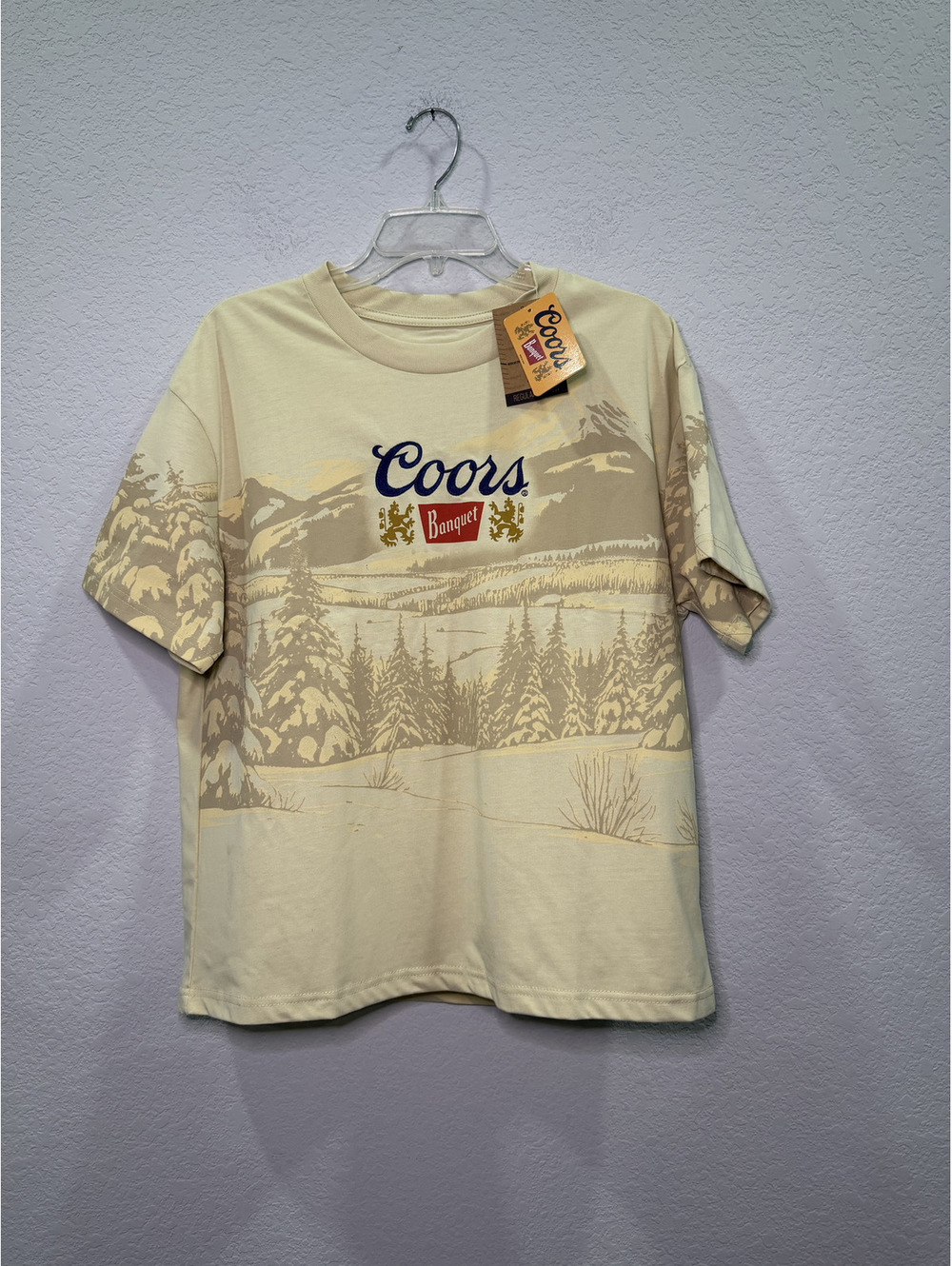 NEW Coors Embroidered Graphic Tee - M